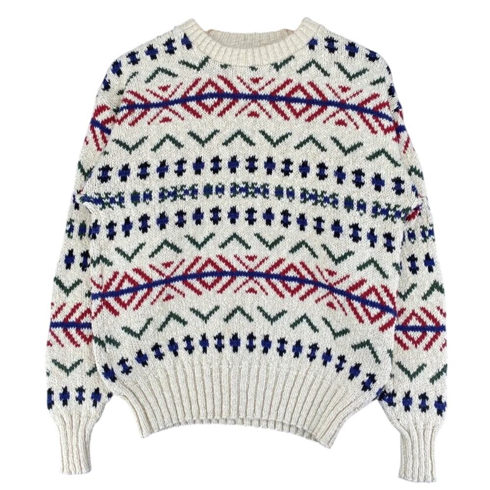 Mark Alexander men's vintage 90's knitwear 100% Cotton size M grandpacore